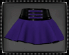 Winter Mini Skirt Purple