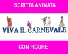 SCRITTA CARNEVALE ANIMAT