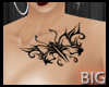 [B] Butterfly tatt chest