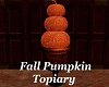 Fall Pumpkin Topiary 