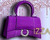 Purple Hand BAG