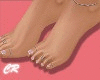 CR/ Bare Feet + Rings