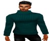 TEAL SWEATER