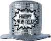 [R] Silver New Years Hat