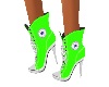 Converse (green) Heels