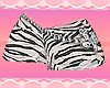 gyaru shorts zebra belt