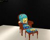 reading chair spongebob