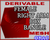 Fem R Arm Box Bangl Mesh