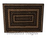 braded country rug