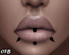 B► Lips Piercings