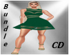 CD Green Pa Dress Bundle