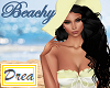 ~Beachy Black Yellow Hat