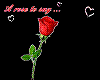 a rose to say I love u