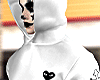 Y2K lost hoodie | White