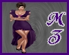 MZ/ Lisa Purple Gown