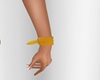 gold wrist bandana