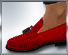 B* Carlos Red Loafers