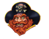 Red bearded pirate