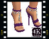 4K Purple Diamond Heels