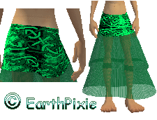 Celtic Green Skirt