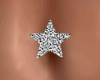 Dark Silver Belly Star