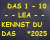 LEA- KENNST DU DAS 2025