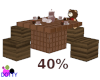 Kids chocolate table 40%