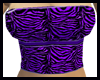 Boob Tube-zebre-purple