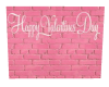 Valentines Brick Wall