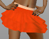 Layered Orange Skirt