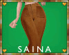 SNA Org Velvet Bag Pant