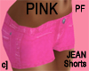c] PINK Jean Shorts