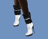 Chloe Fur n White Boots