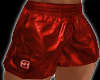 Muscled Red Silk Boxers