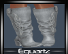 Ella Grey Denim Boots