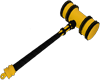 Golden Battle Hammer