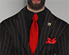 Red Striped Suit