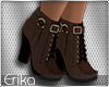 E♥Ankle boots brown