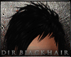 T| Dirt black hair.