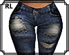 Ripped Jeans Blue RL