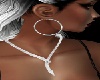 Silver Snake Necklace F