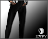 IV. Slim Pants Black