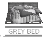 Grey Bed