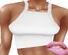 White Samira Tank Top