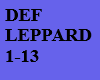 Def Leppard 1-13