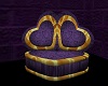 Purple Kissing Chair