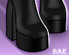 B| School Boots Black