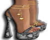 Snake Skin Heels!