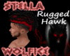 Rugged Hawk : Blk/Red