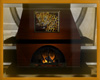 Leopard Fireplace